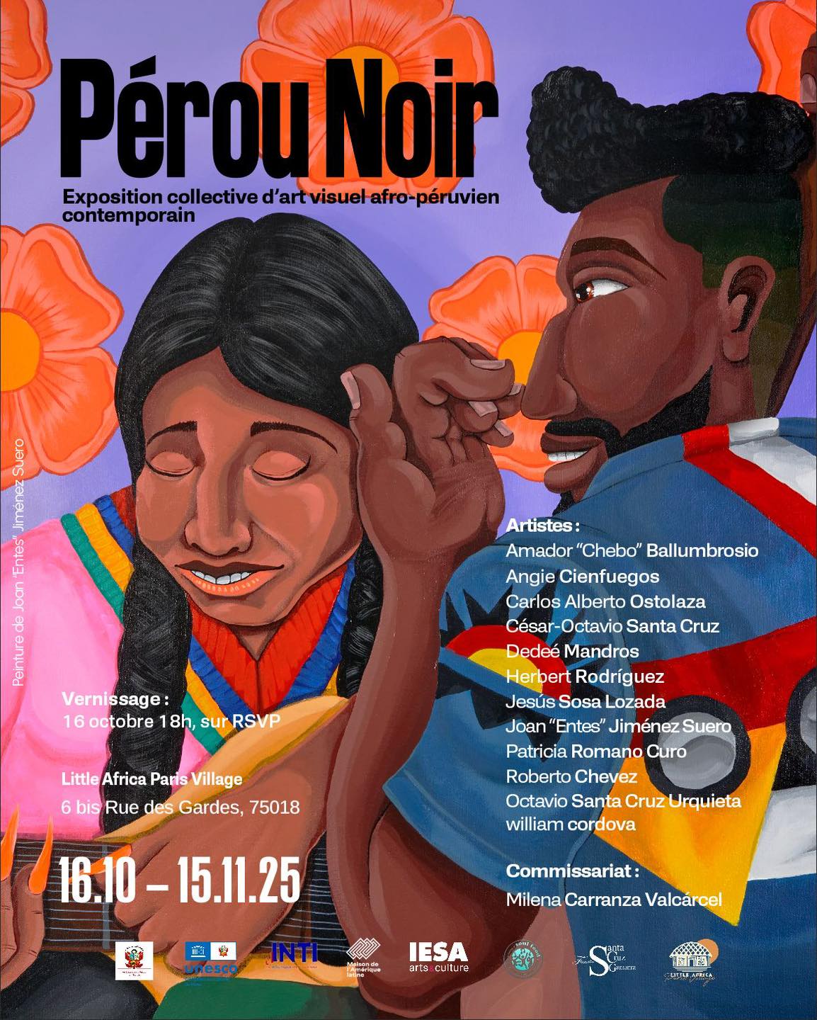 affiche_pérou_noir