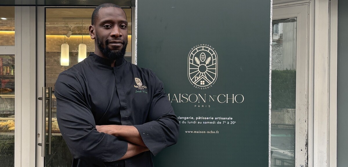 Portraits de pâtissiers. Jacob N'cho : 