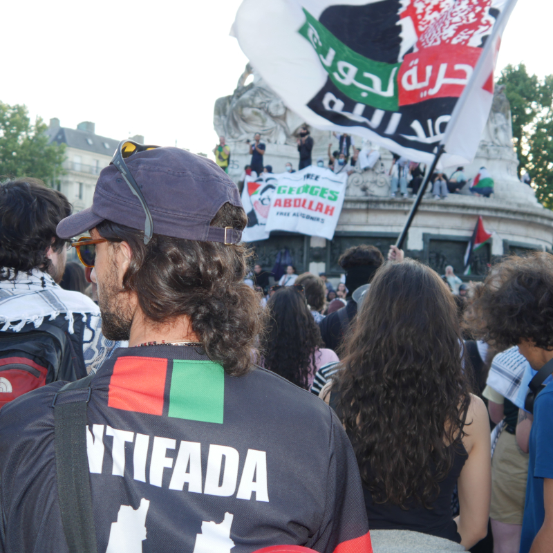 Manifestation à la place de la République mardi 10 juin. - Aurélie Lafeil