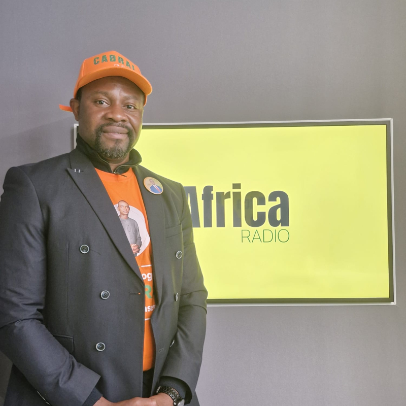 Charles Edande, représentant de Cabral Libii - Africa Radio