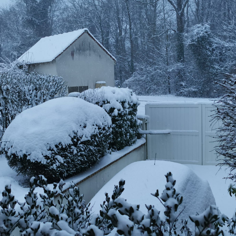 Neige &agrave; Br&eacute;tigny-sur-Orge